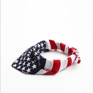 🇺🇸American Flag Unisex 100% Cotton Bandanas Scarf/Headband!